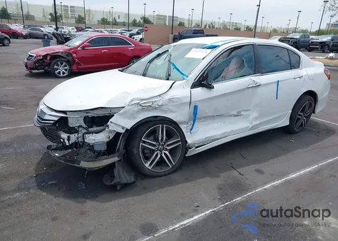 2017 Honda Accord Sport из США, поврежденный, VIN 1HGCR2F69HA137729